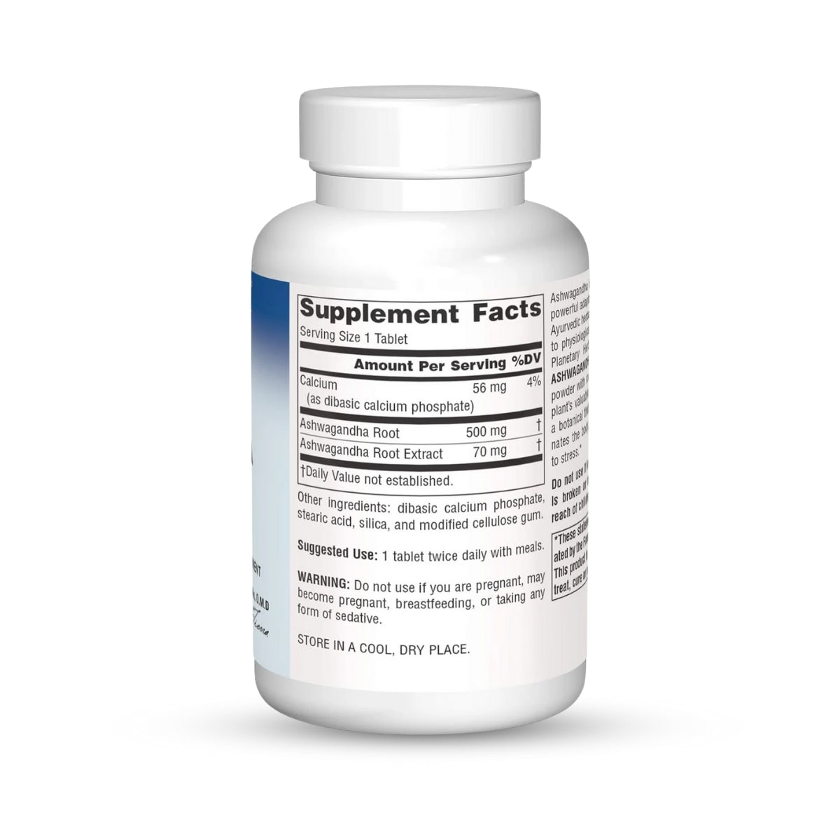 Ashwagandha Full Spectrum 570 mg – Rejuvenating Tonifier for Stress Relief & Vitality 60 Capsules