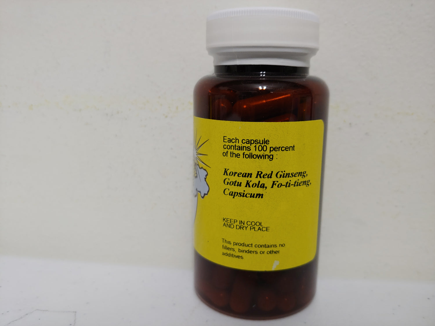 New Body Products GGFC Herbal Formula Ginseng / Gotu Kola / Fot-Ti-Tieng / Capsicum (Energy & ReJuvenation) 100 Vegicaps This Product Contains No Fillers, Binders, or Additives