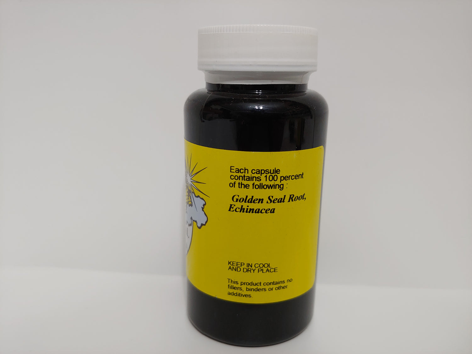 New Body Products GOLDENSEAL/ ECHINACEA 100 Vegicaps This Product Contains No Fillers, Binders, or Additives