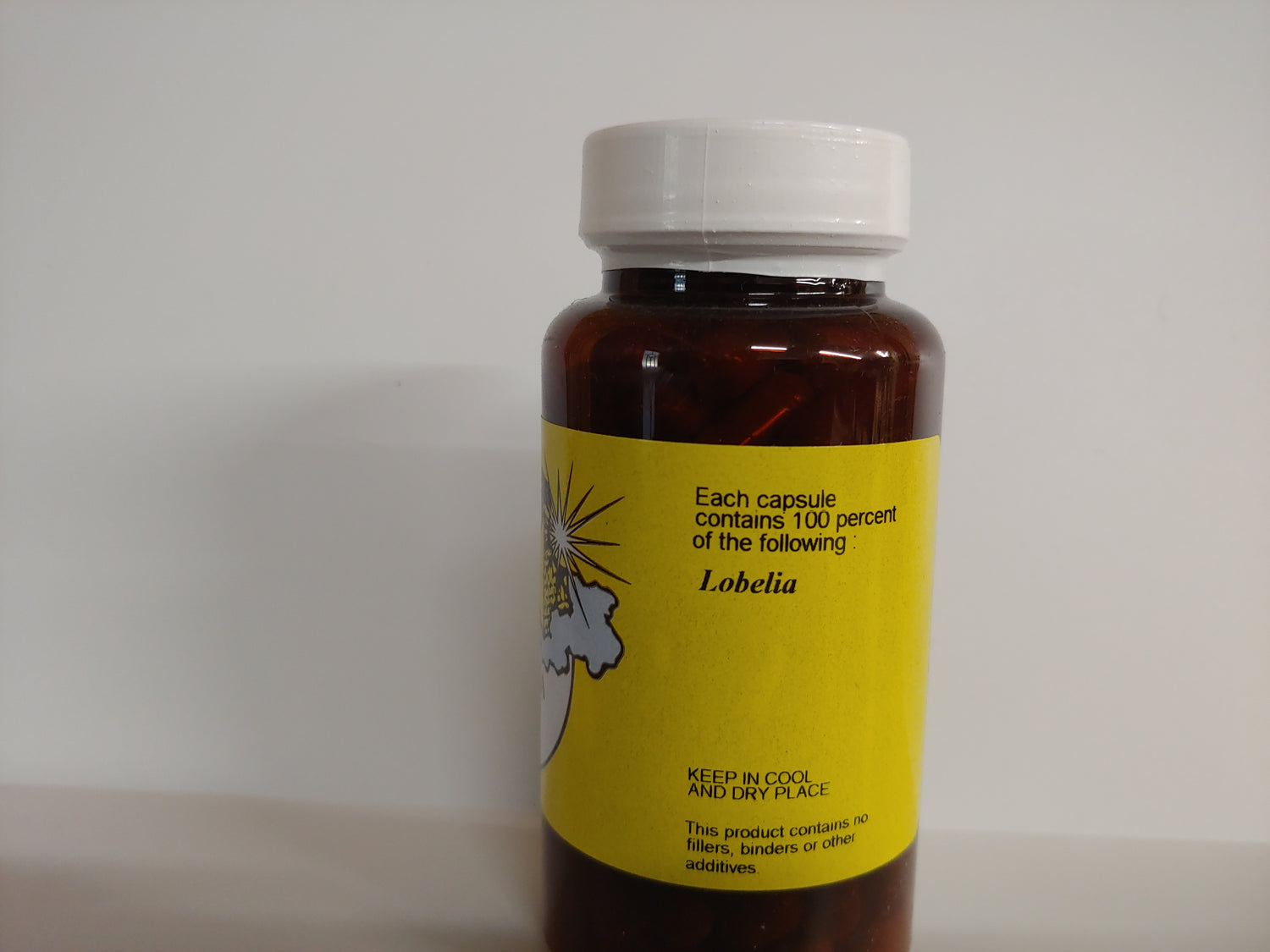 New Body Products Lobelia 100 Vegicaps This Product Contains No Fillers, Binders, or Additives