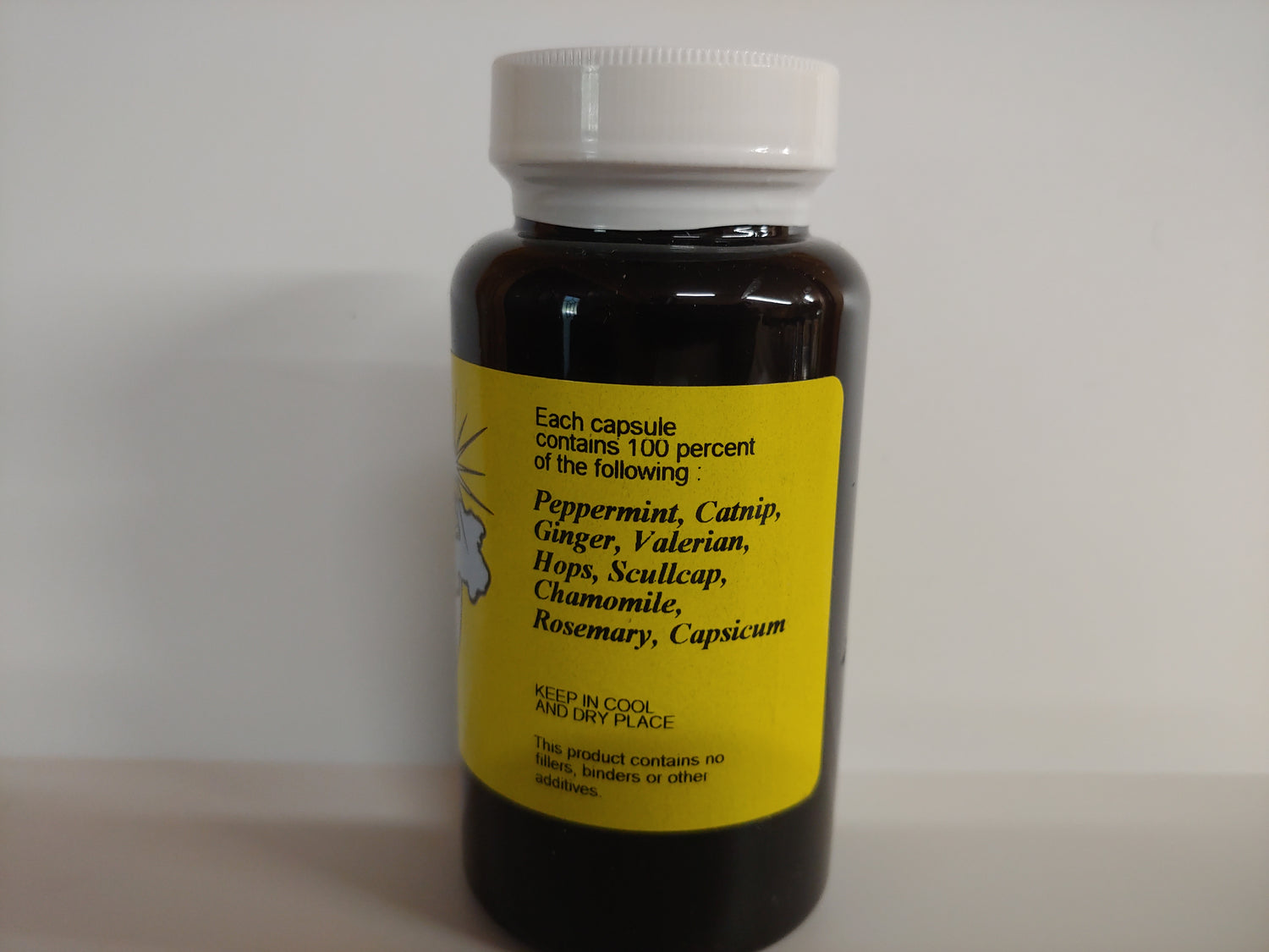 New Body Products NVS Herbal Formula (Nerves) 100 Vegicaps This Product Contains No Fillers, Binders, or Additives