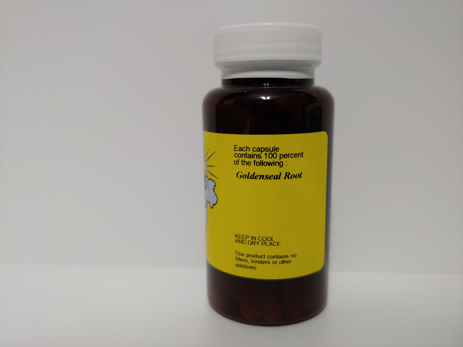 New Body Products GOLDENSEAL ROOT 100 Vegicaps This Product Contains No Fillers, Binders, or Additives