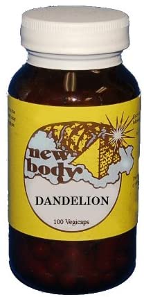 New Body Products Dandelion 100 Vegicaps This Product Contains No Fillers, Binders, or Additives