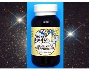 New Body Products Aloe Vera & Peppermint (Cleanser) 100 Vegicaps This Product Contains No Fillers, Binders, or Additives