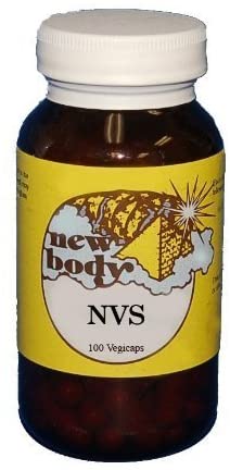 New Body Products NVS Herbal Formula (Nerves) 100 Vegicaps This Product Contains No Fillers, Binders, or Additives