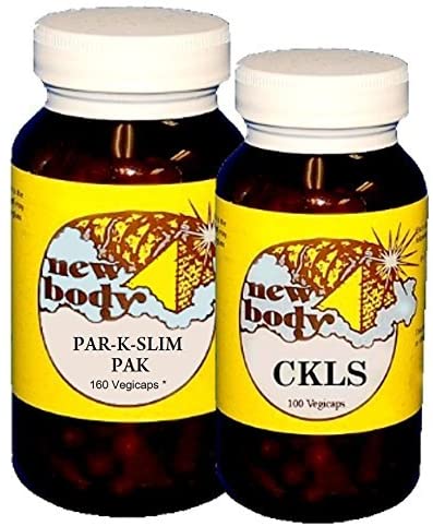 CKLS 100 Vegicaps (Colon, Kidney, Liver & Spleen)  & Par-K Slim 168 Vegicaps Weight Loss Combo Pack These Products Contains No Fillers, Binders, or Additives
