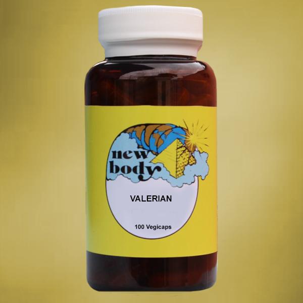 New Body Products Valerian 100 vegicaps This Products Contains No Fillers, Binders, or Additives