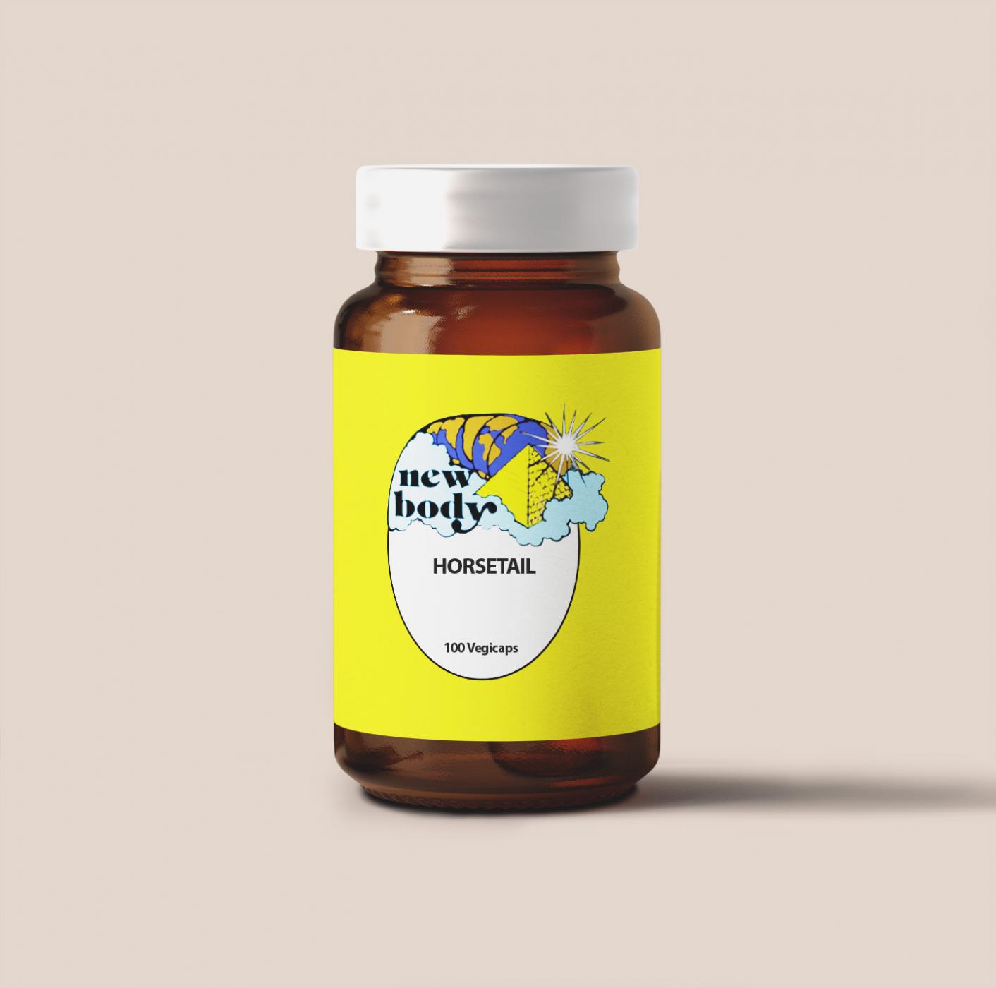 New Body Products Horsetail 100 Vegicaps This Product Contains No Fillers, Binders, or Additives