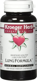 Kroeger Herb Lung Formula 100 Capsules