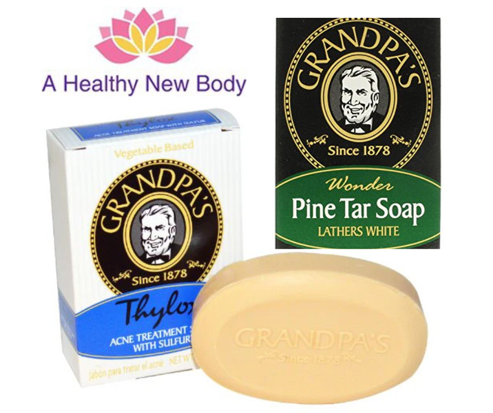 Grandpa's Soap Bar Pine Tar One Product for Treating Skin Issues!