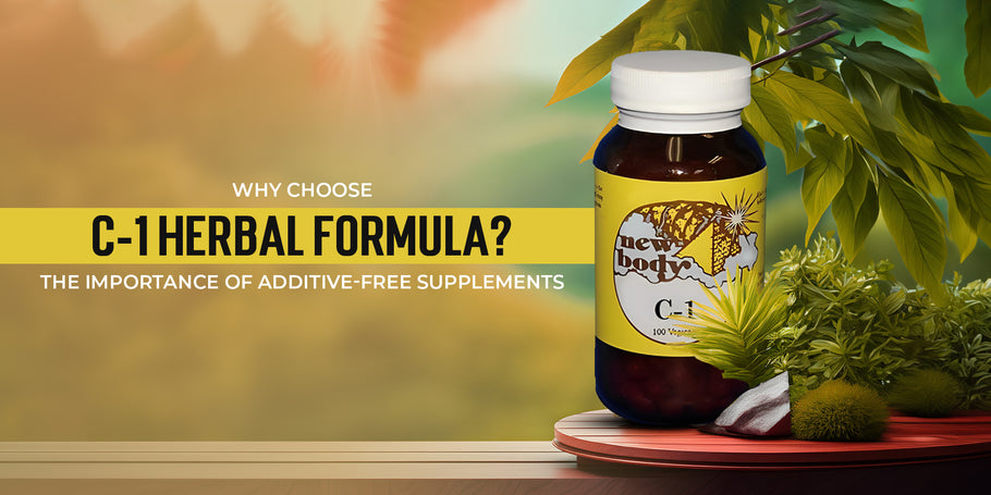 Why Choose C-1 Herbal Formula? The Importance of Additive-Free Supplements