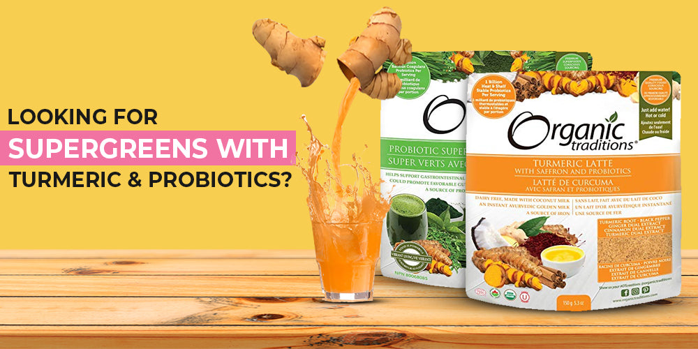 The Health Benefits Of Super Greens With Turmeric & Probiotics