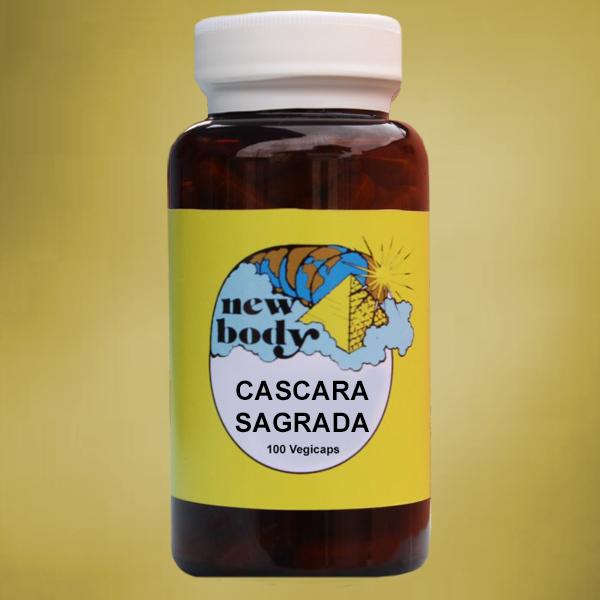 New Body Products Cascara Sagrada 100 vegicaps This Product Contains No Fillers, Binders, or Additives