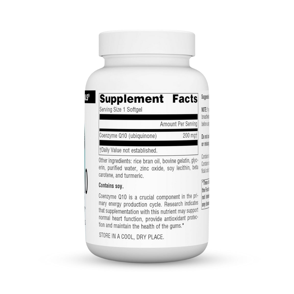 Coenzyme Q10 – 200 mg, 90 Softgels, Antioxidant Support for Heart, Brain, & Immunity
