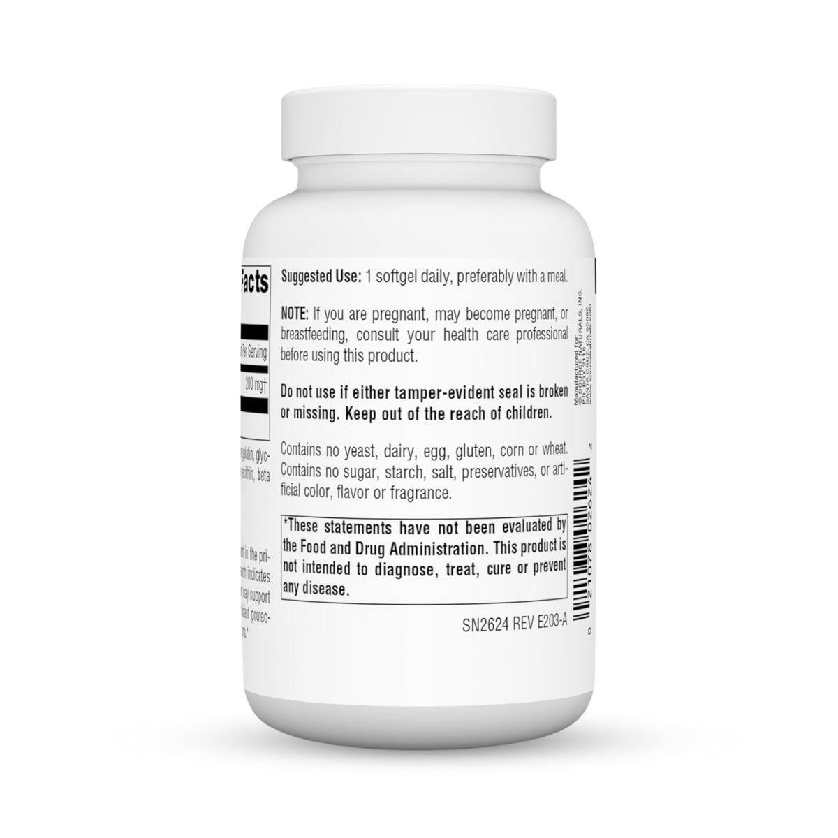 Coenzyme Q10 – 200 mg, 90 Softgels, Antioxidant Support for Heart, Brain, & Immunity