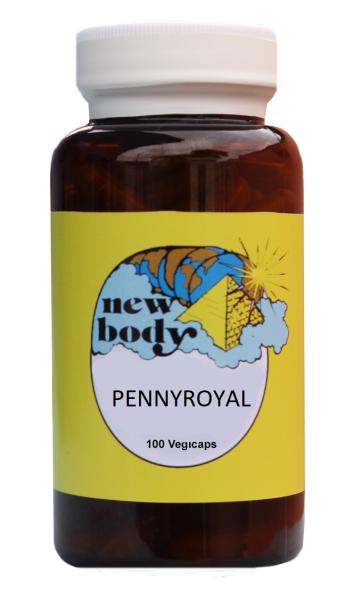 New Body Products Pennyroyal - For Fevers - MAY CAUSE ABORTION! 100 Vegicaps This Product Contains No Fillers, Binders, or Additives