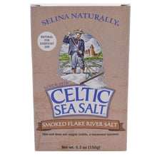 Load image into Gallery viewer, Celtic Sea Salt Smoked Flake Salt 5.3 Oz (150 G), Natural, Slowly Smoked Over Oak, Handcrafted, Gourmet, Salt Flakes, Salty, 5.3 Oz
