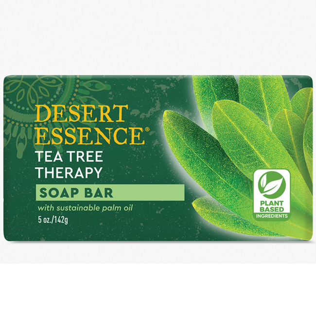 Desert Essence Tea Tree Therapy Soap Bar 5 oz Bar