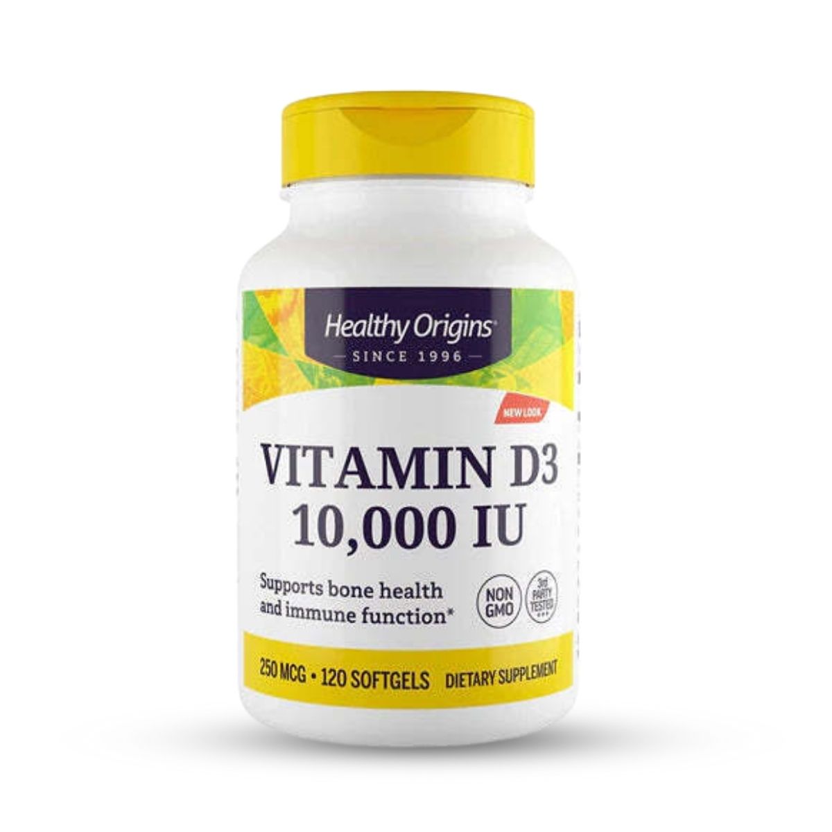 Healthy Origins Vitamin D3 - 10000 IU - 120 Softgels