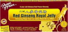 Load image into Gallery viewer, Prince Of Peace Red Ginseng Royal Jelly, 10 Bottles, 0.34 fl. oz. Each – Energy Boosting Supplement – Ginseng Shots to Go – Support The Body’s Energy System
