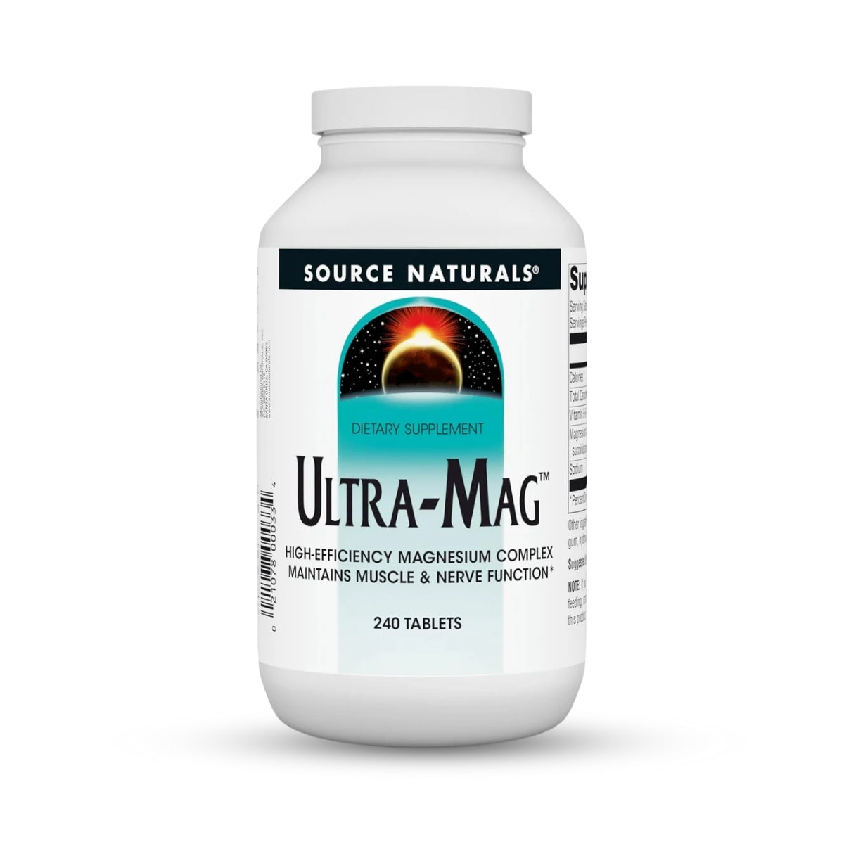 Ultra-Mag High-Efficiency Magnesium Complex – Muscle & Nerve Support – 240 Tablets