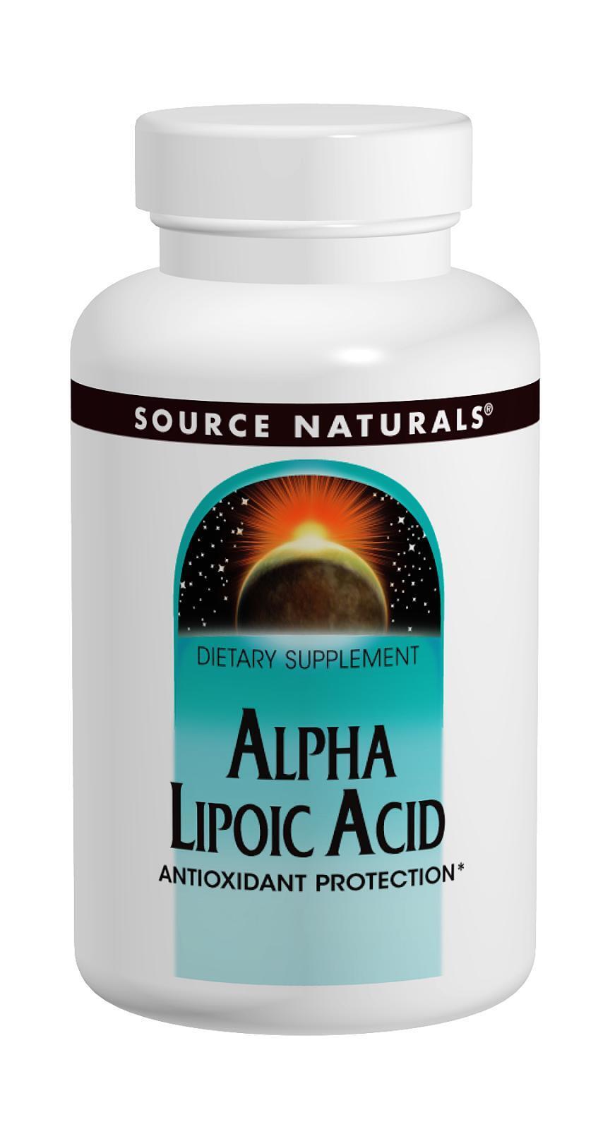 Source Naturals Alpha Lipoic Acid 600 mg 120 Caps