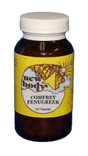 Load image into Gallery viewer, New Body Products Comfrey &amp; Fenugreek 100 Vegicaps This Product Contains No Fillers, Binders, or Additives
