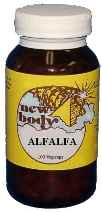 New Body Products ALFALFA 100 Vegicaps This Product Contains No Fillers, Binders, or Additives