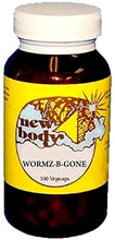 Load image into Gallery viewer, New Body Products WORMZ-B-GONE Herbal Formula 100 Vegicaps This Product Contains No Fillers, Binders, or Additives
