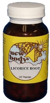 New Body Products Licorice Root 100 Vegicaps This Product Contains No Fillers, Binders, or Additives