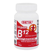 Load image into Gallery viewer, Deva Vegan B12 Sublingual - 90 Sublingual Tablets
