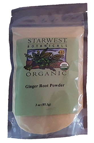 Starwest Botanicals Ginger Root Powder Organic - 3 oz Pouch