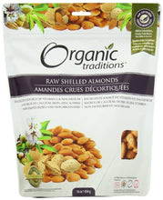 Load image into Gallery viewer, Organic Traditions Premium Raw Shelled, Almonds, 16 Ounce
