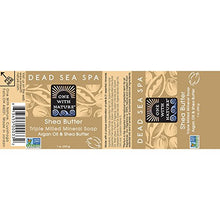 Load image into Gallery viewer, One With Nature Shea Butter Dead Sea Mineral Soap, 7 Ounce Bars (Pack of 6)
