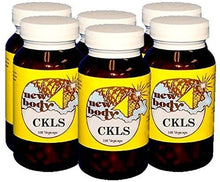 Load image into Gallery viewer, New Body Products CKLS (Colon, Kidney, Liver, Spleen) 6 Pack (6 Bottles of 100 Vegicaps Each bottle) This Product Contains No Fillers, Binders, or Additives
