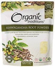 Load image into Gallery viewer, Organic Traditions Ashwagandha Root Powder, 7 Oz
