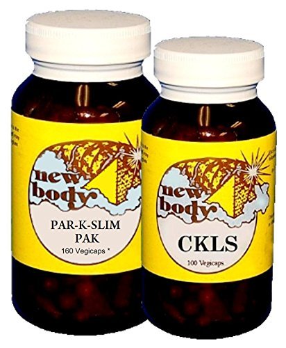 New Body Products CKLS 100 Vegicaps (Colon, Kidney, Liver & Spleen)  & Par-K Slim 168 Vegicaps Weight Loss Combo Pack These Products Contains No Fillers, Binders, or Additives