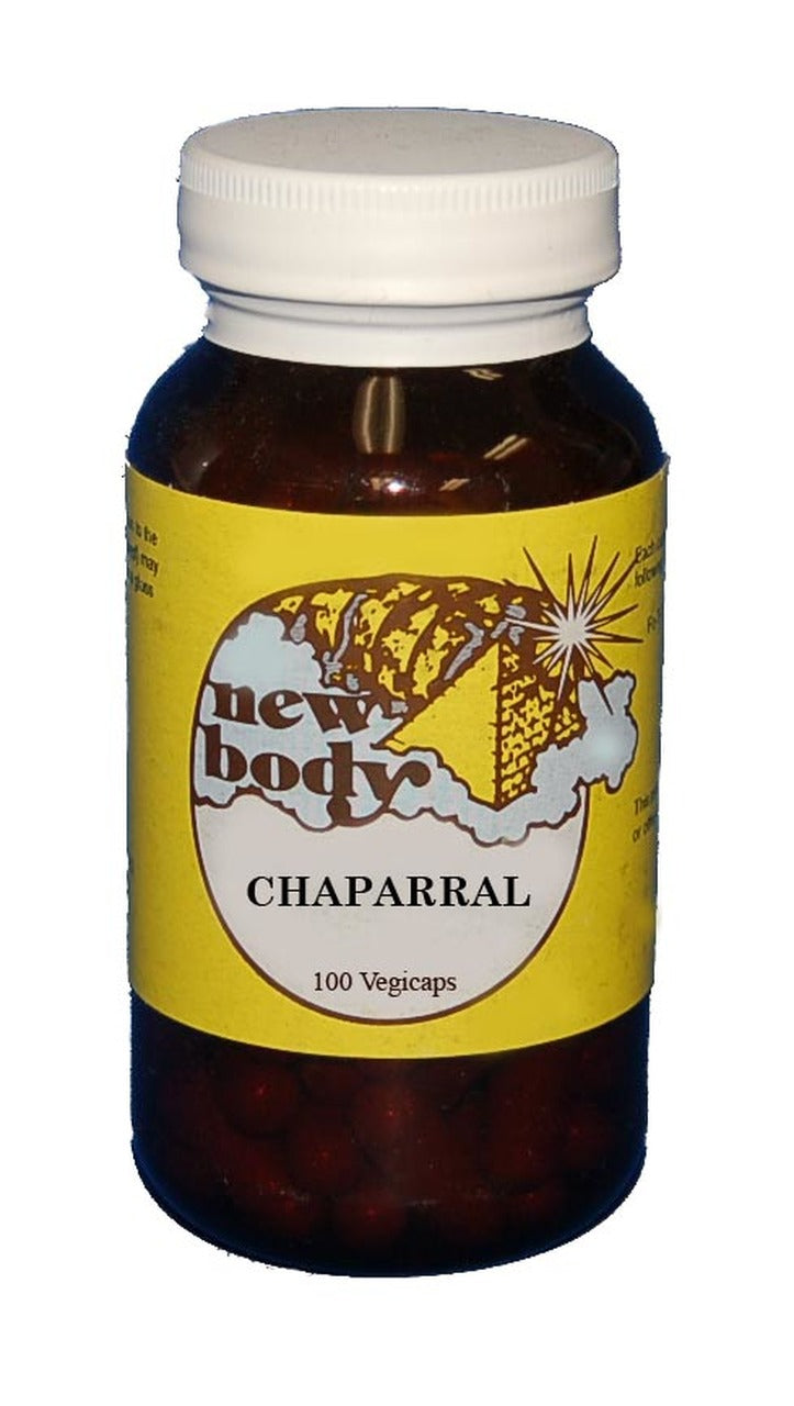 New Body Products Chaparral 100 Vegicaps This Product Contains No Fillers, Binders, or Additives