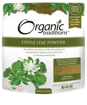 Organic Traditions Organic Stevia Leaf Powder