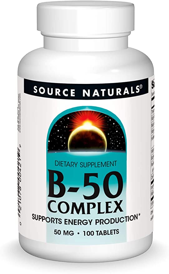 Source Naturals  B-50 Complex 50MG 50 TABLETS