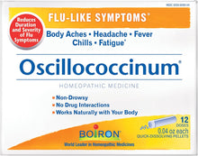 Load image into Gallery viewer, Boiron - Oscillococcinum Quick-Dissolving Pellets for Flu-Like Symptoms - 12 Dose(s)
