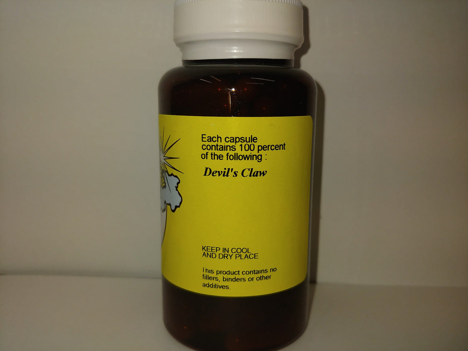 New Body Products Devil's Claw 100 Vegicaps, contains no fillers, binders or other additives