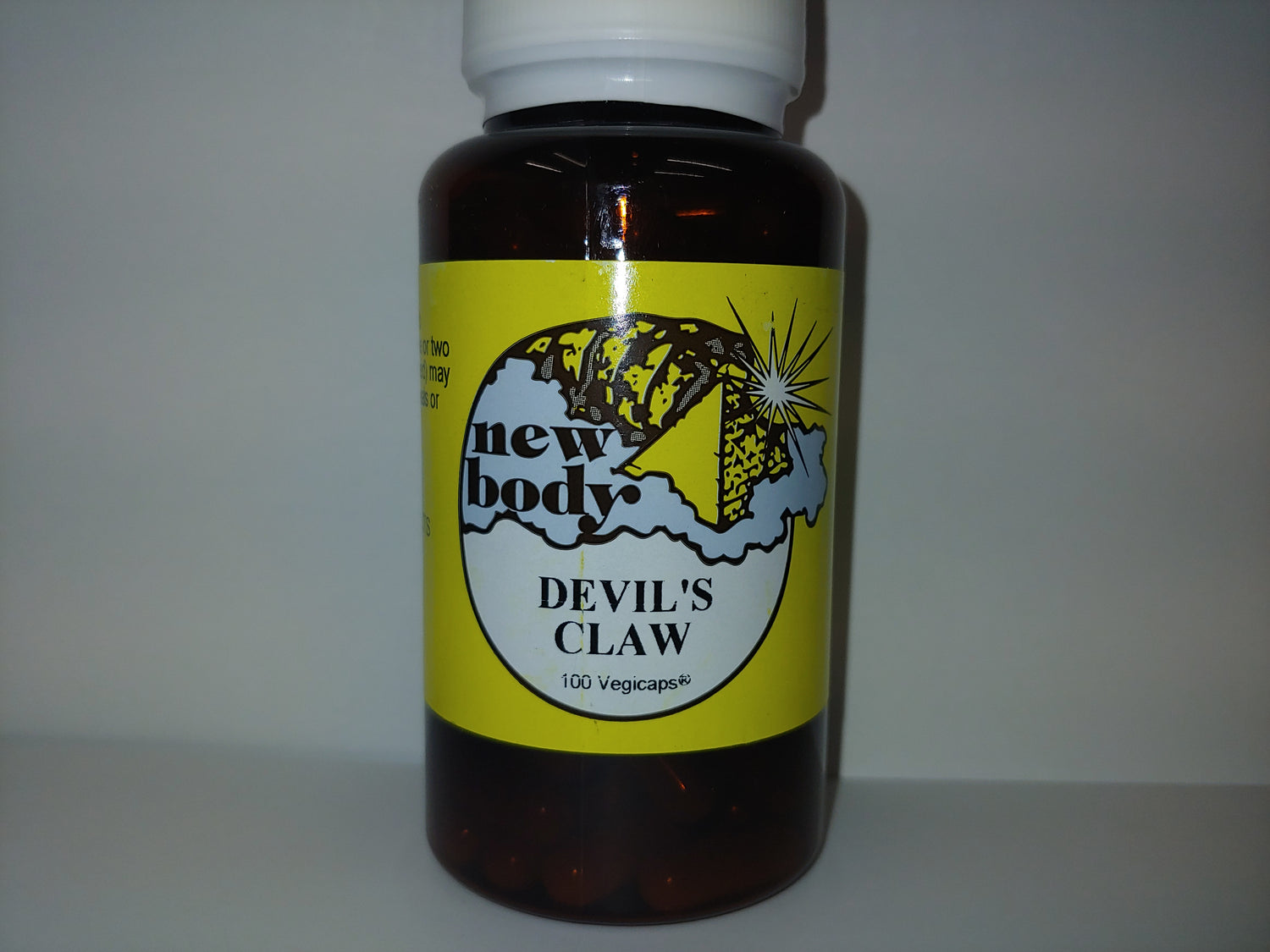 New Body Products Devil's Claw 100 Vegicaps, contains no fillers, binders or other additives