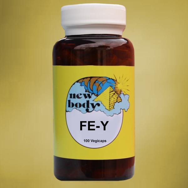 New Body Products FE-Y 100 Vegicaps This Product Contains No Fillers, Binders, or Additives