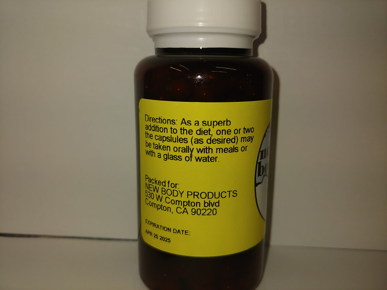New Body Products Devil's Claw 100 Vegicaps, contains no fillers, binders or other additives