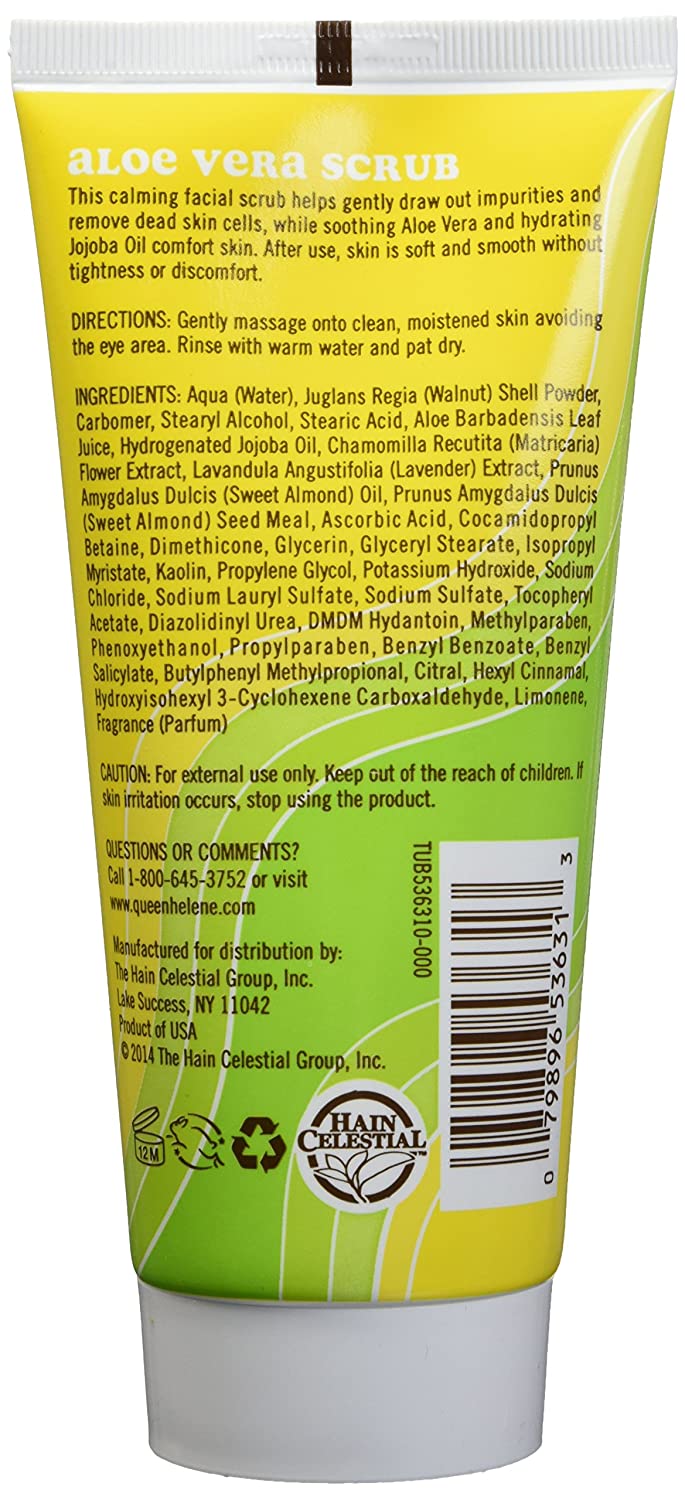 Queen Helene Aloe Vera Facial Scrub  6oz