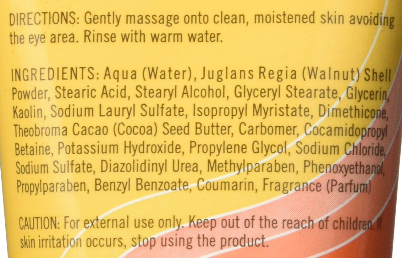 Queen Helene Cocoa Butter Natural Facial Scrub, 6 Ounce Tube