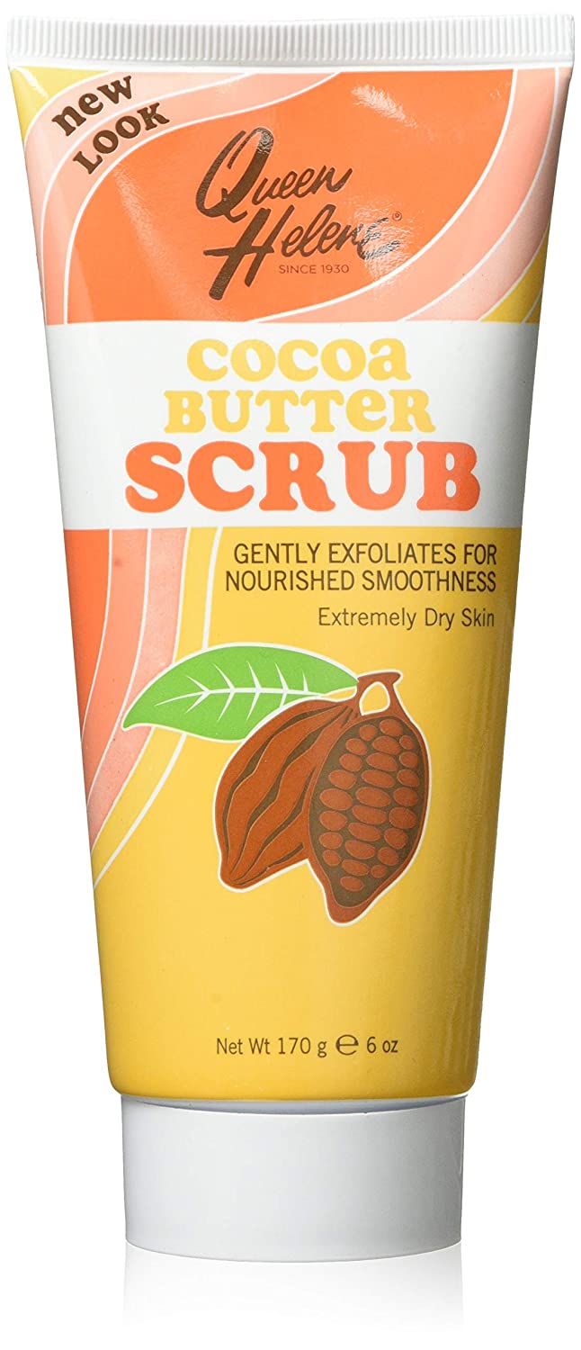 Queen Helene Cocoa Butter Natural Facial Scrub, 6 Ounce Tube